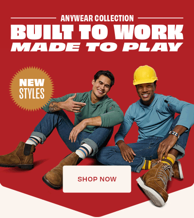 3 workers wearing the new Anywear Collection