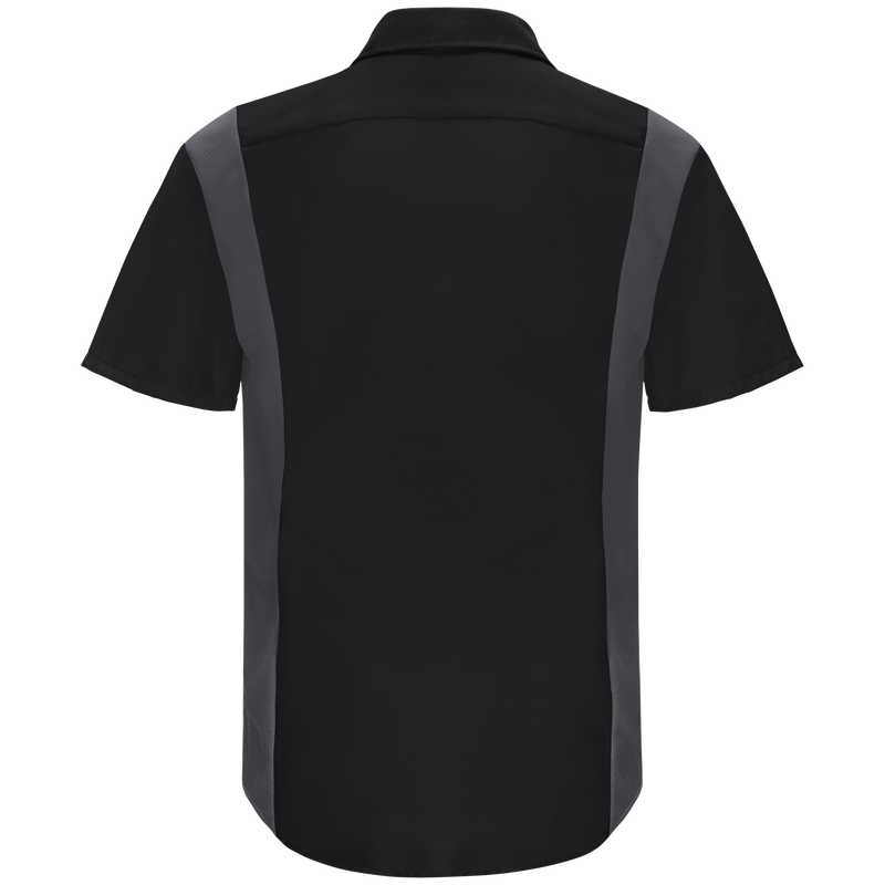 Men's Short Sleeve Performance Plus Shop Shirt With Oilblok Technology image number 1