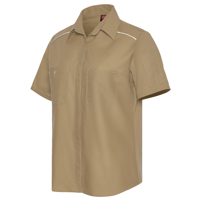 Women's Short Sleeve Pro Airflow Work Shirt image number 4