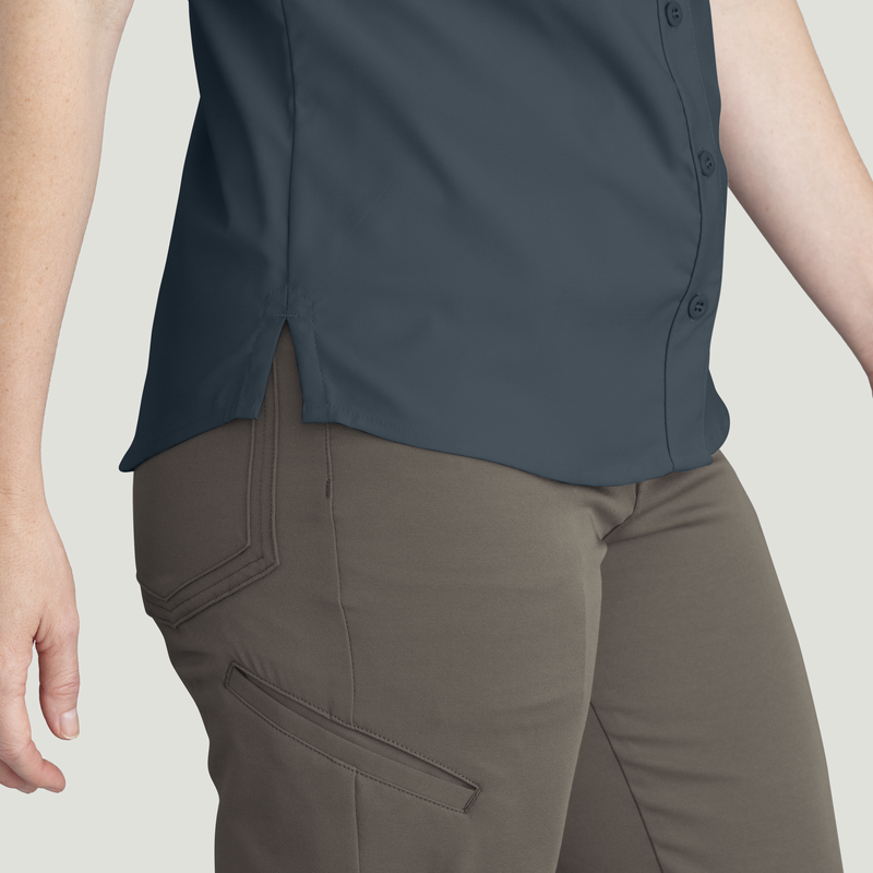 Women's Cooling Short Sleeve Work Shirt image number 14