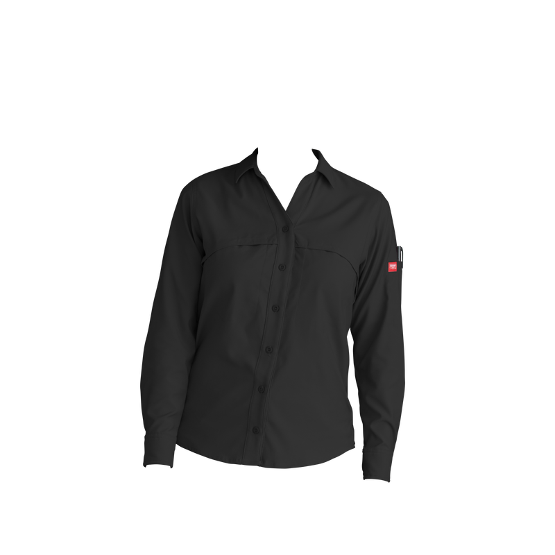 Women's Cooling Long Sleeve Work Shirt image number 4