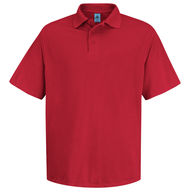 Men's Short Sleeve Spun Polyester Pocketless Polo image number 1