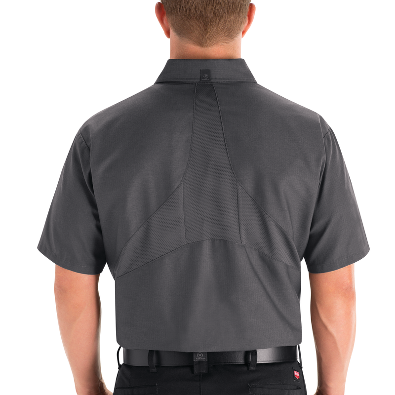 Men's Short Sleeve Work Shirt with MIMIX® image number 3