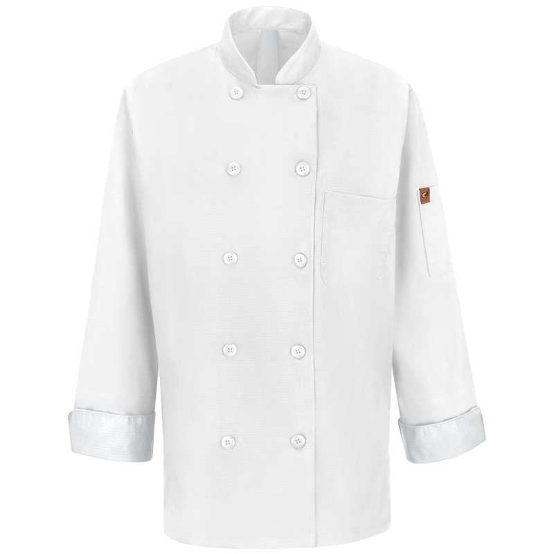 Women's Chef Coat with OilBlok + MIMIX&reg; image number 2