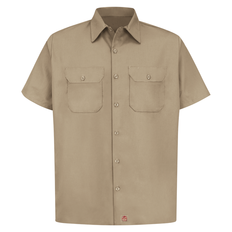 Men's Short Sleeve Utility Uniform Shirt image number 1