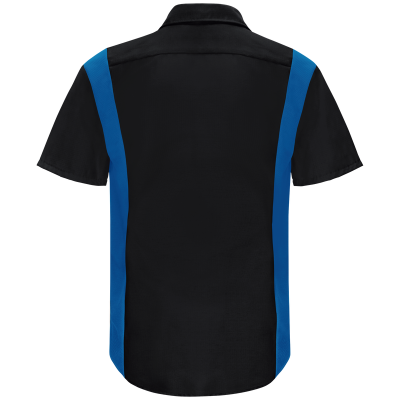 Men's Short Sleeve Performance Plus Shop Shirt With Oilblok Technology image number 2