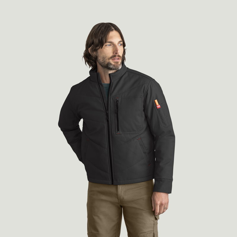 Men's Insulated Quilted Work Jacket image number 1