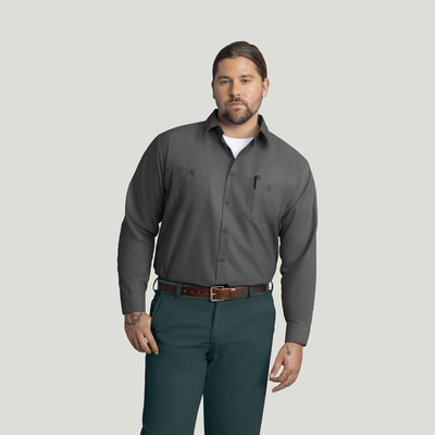 Men's Long Sleeve Work Shirt with MIMIX®