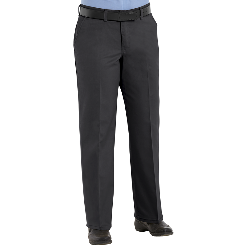 Women's Plain Front Cotton Pant image number 3