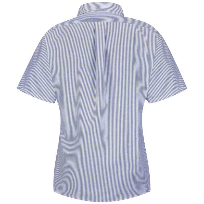 Women's Short Sleeve Executive Oxford Dress Shirt image number 2