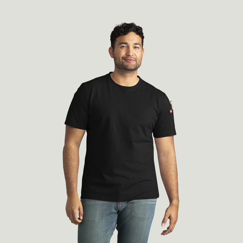 Men's Short Sleeve Midweight Slim Fit Performance Tee image number 5