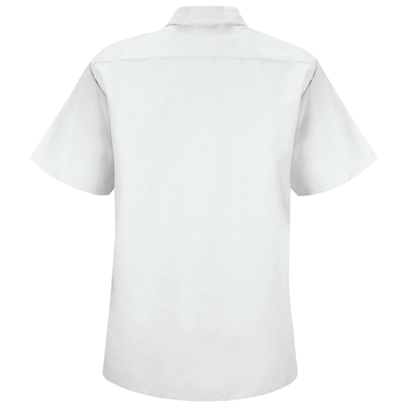 Women's Short Sleeve Industrial Work Shirt image number 5
