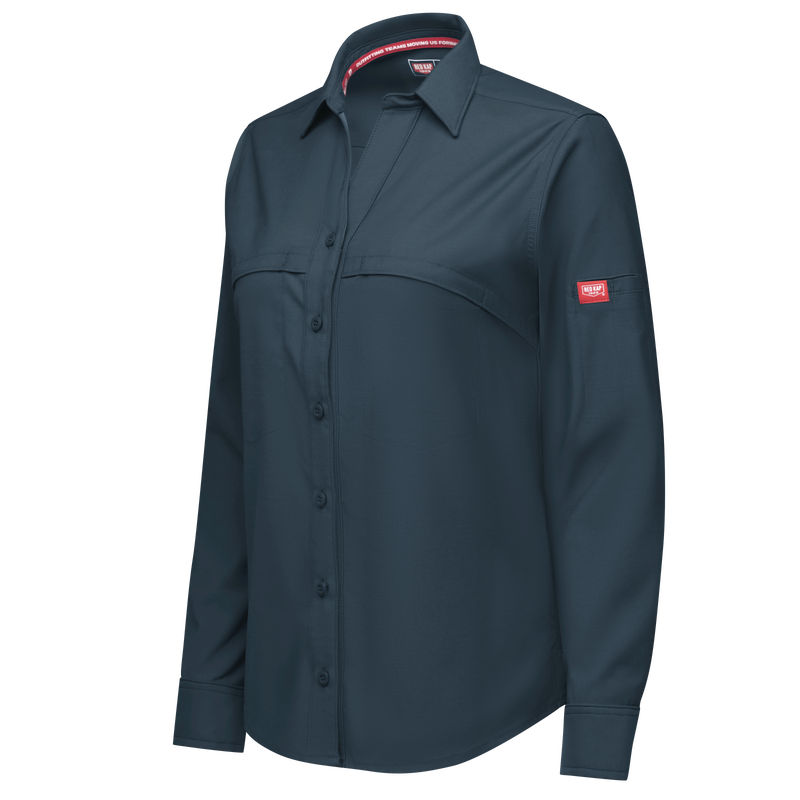 Women's Cooling Long Sleeve Work Shirt image number 11