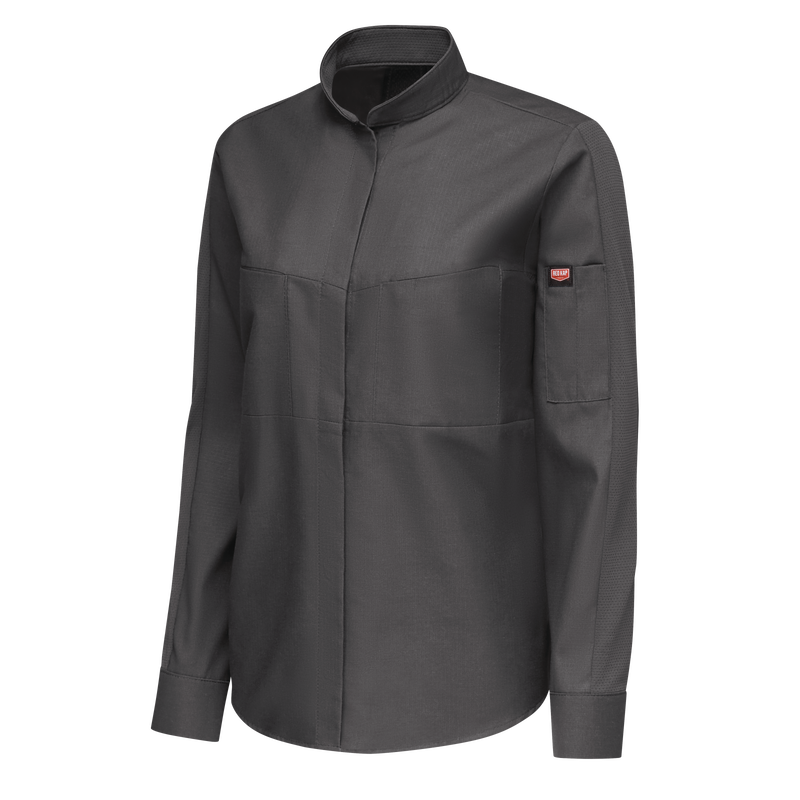 Women's Long Sleeve Performance Pro+ Work Shirt with OilBlok + MIMIX® image number 4
