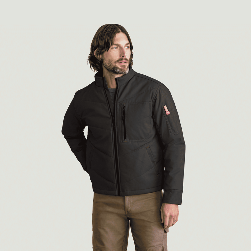 Men's Insulated Quilted Work Jacket image number 1