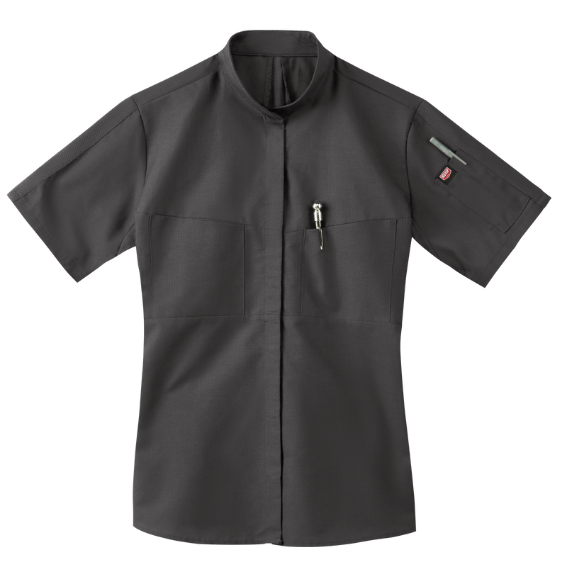 Women's Short Sleeve Performance Pro+ Work Shirt with OilBlok + MIMIX® image number 7