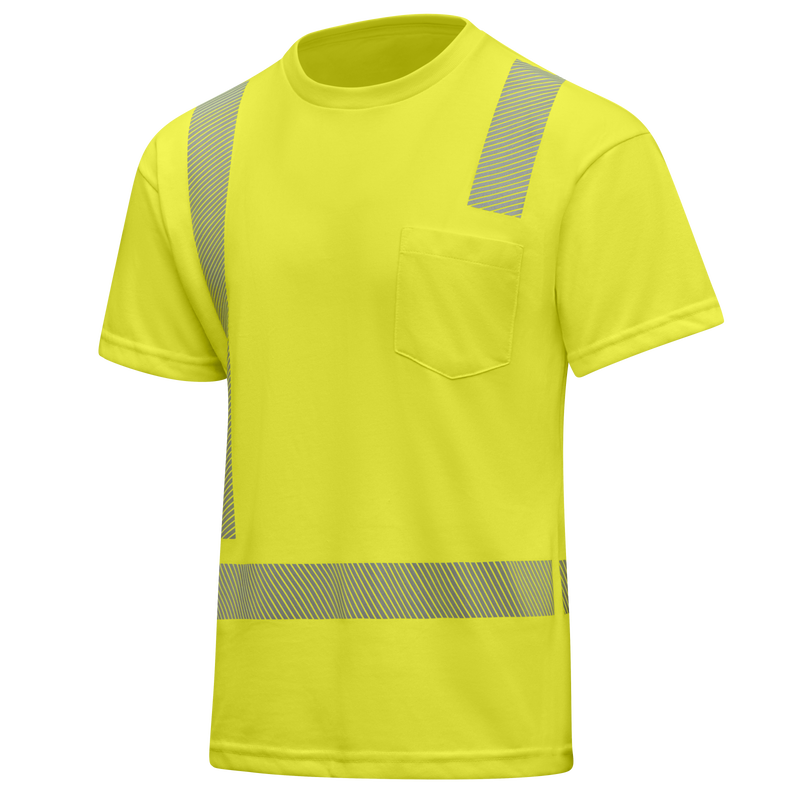 Hi-Visibility Breathable Short Sleeve Pocket T-Shirt - Type R Class 2 image number 3