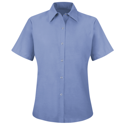 Women's Short Sleeve Specialized Pocketless Work Shirt