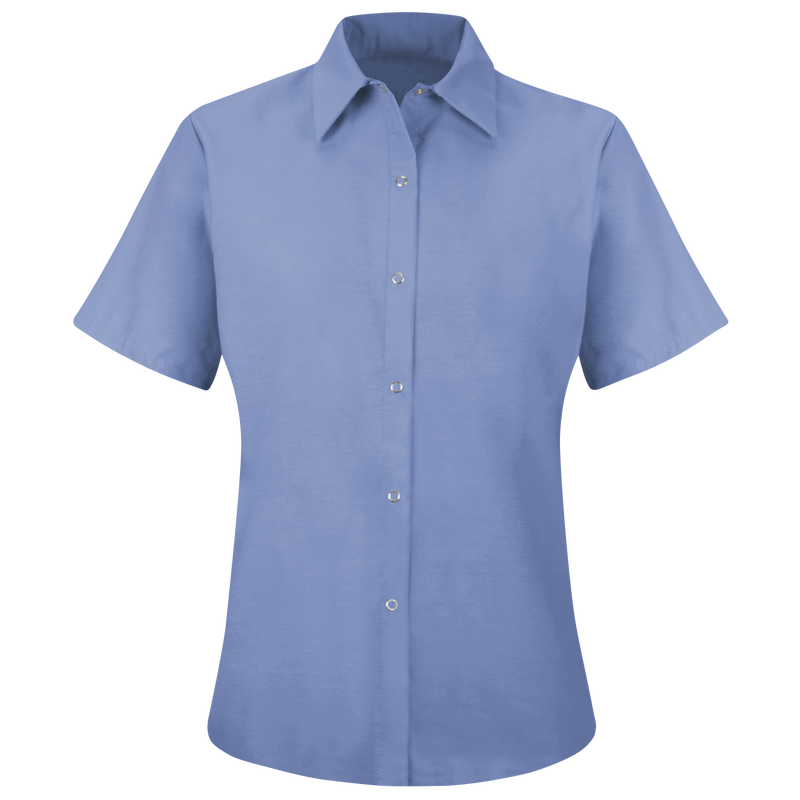 Women's Short Sleeve Specialized Pocketless Work Shirt image number 1