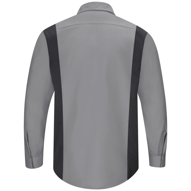 Men's Long Sleeve Performance Plus Shop Shirt with OilBlok Technology image number 2