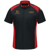Men s Short Sleeve Toyota Tech Shirt Red Kap