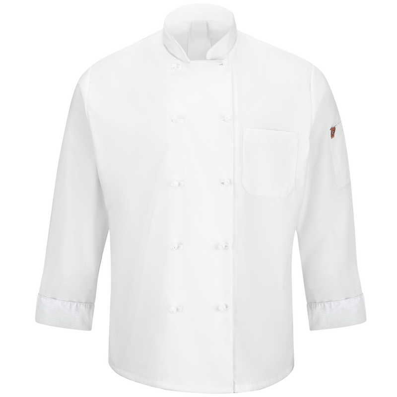 Men's Ten Knot Button Chef Coat with OilBlok + MIMIX® image number 0
