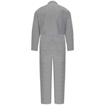 Snap-Front Cotton Herringbone Coverall