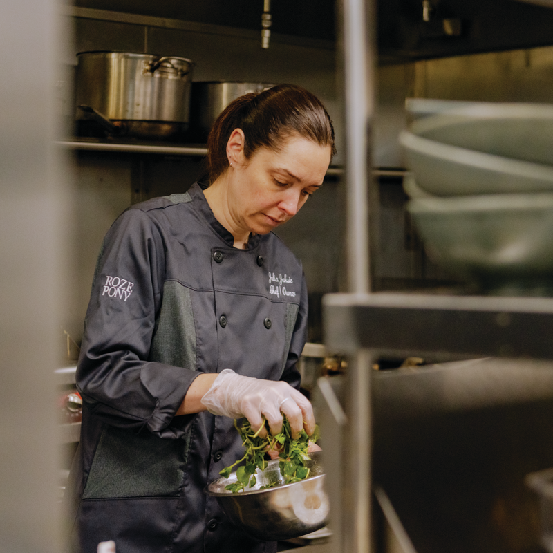 Women's Deluxe Airflow Chef Coat image number 5