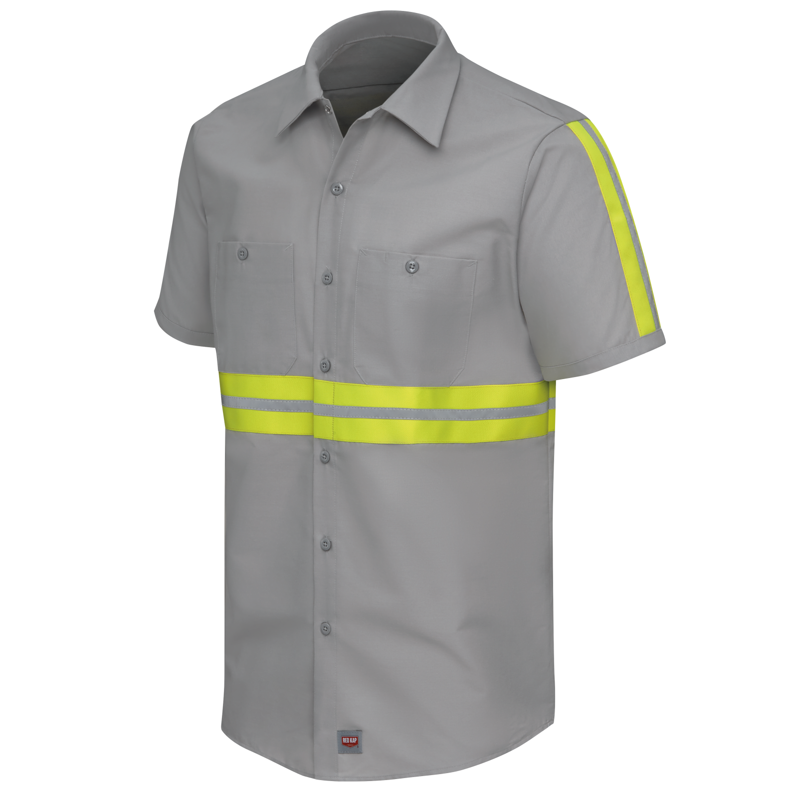 Red kap reflective shirts clearance