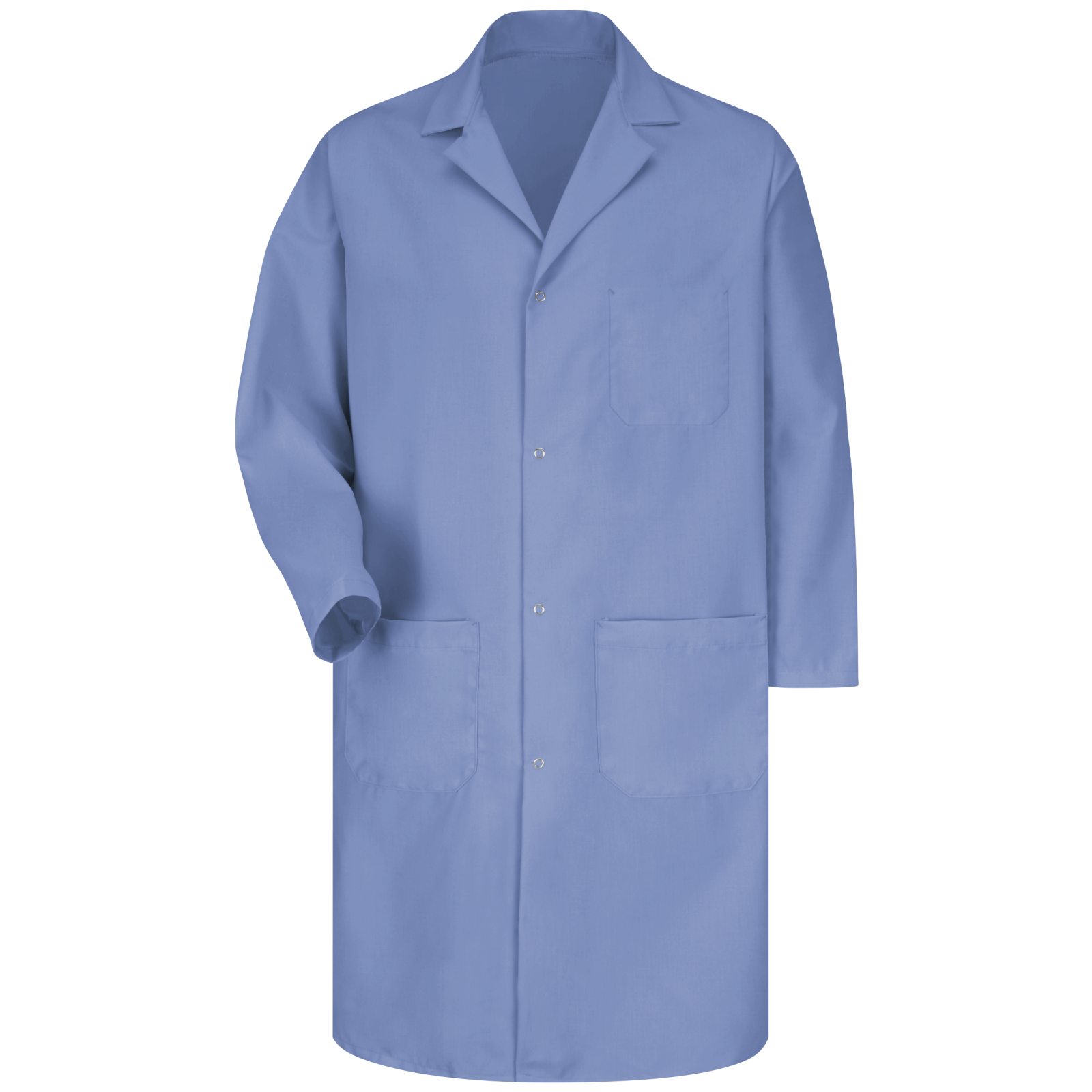 Red Kap Mens Gripper Front Short Butcher Coat