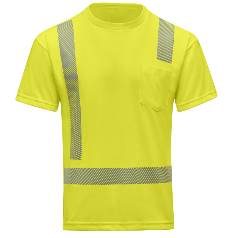 Hi-Visibility Breathable Short Sleeve Pocket T-Shirt - Type R Class 2 image number 1