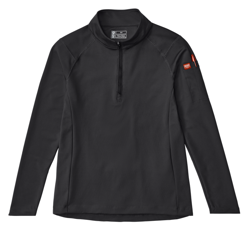 Women's Performance Quarter Zip Cadet Collar Pullover image number 5