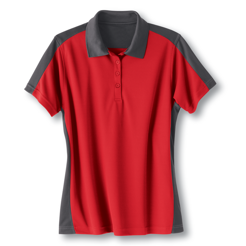 Women's Short Sleeve Performance Knit® Two-Tone Polo image number 4