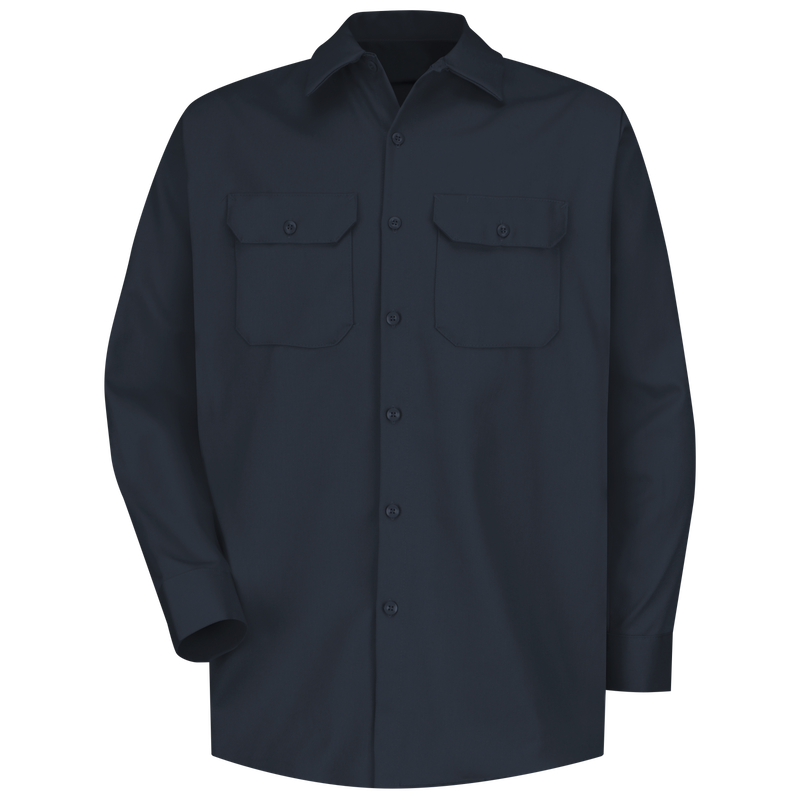 Men's Long Sleeve Deluxe Heavyweight Cotton Shirt image number 1