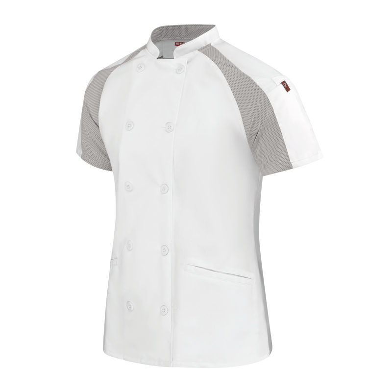 Women's Airflow Raglan Chef Coat with OilBlok image number 4