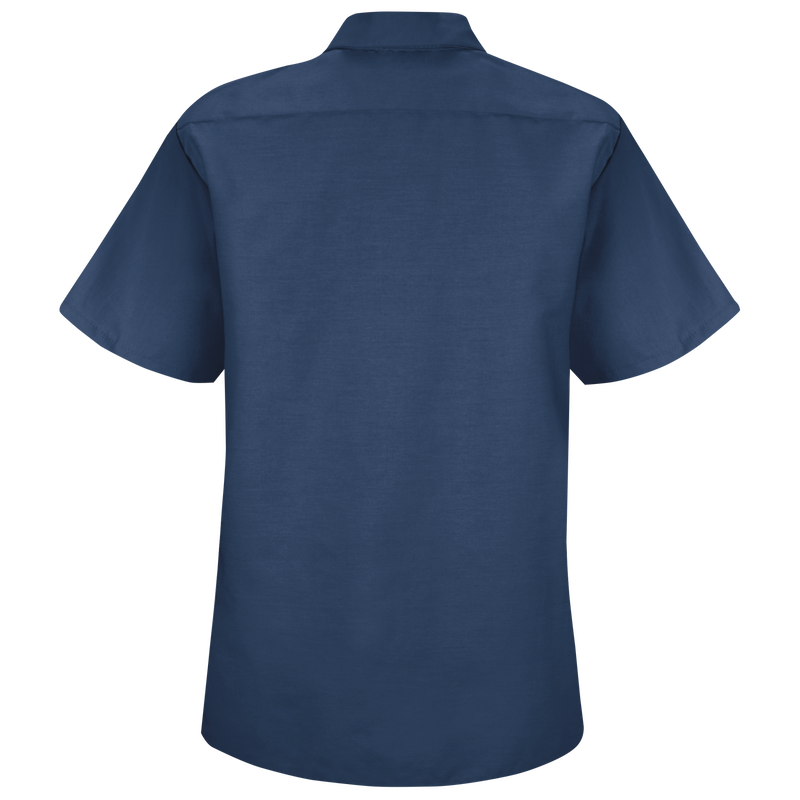 Women's Short Sleeve Industrial Work Shirt image number 4