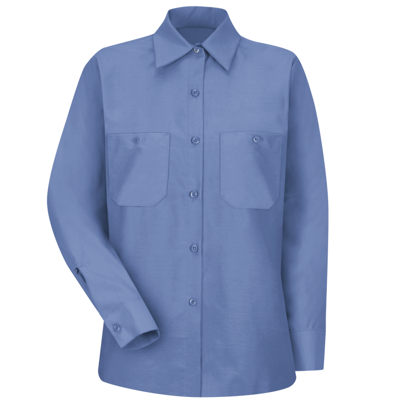 Women's Long Sleeve Industrial Work Shirt image number 1