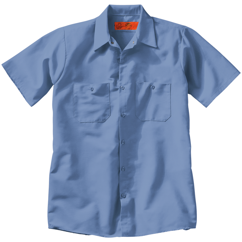 Men's Short Sleeve Industrial Work Shirt image number 9
