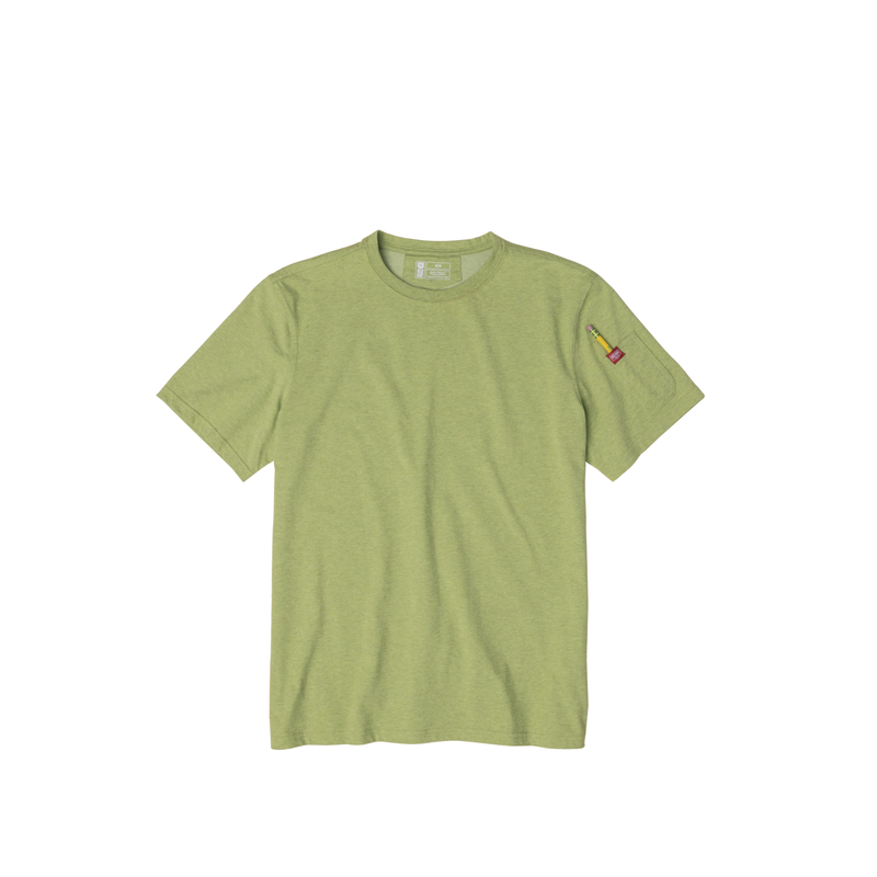 Men's Short Sleeve Midweight Slim Fit Performance Tee image number 11