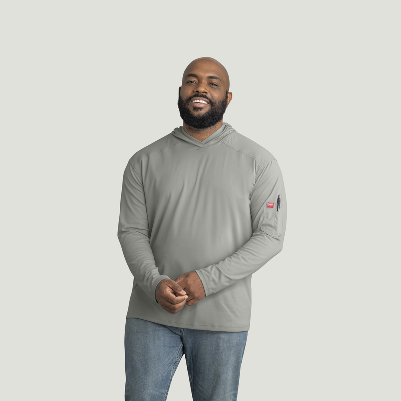 Men's Sun Protection Pullover Hoodie image number 5
