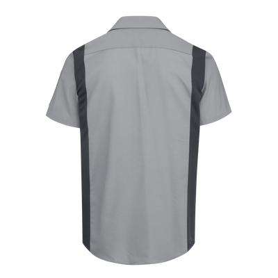 Men's Short Sleeve Performance Plus Shop Shirt With Oilblok Technology