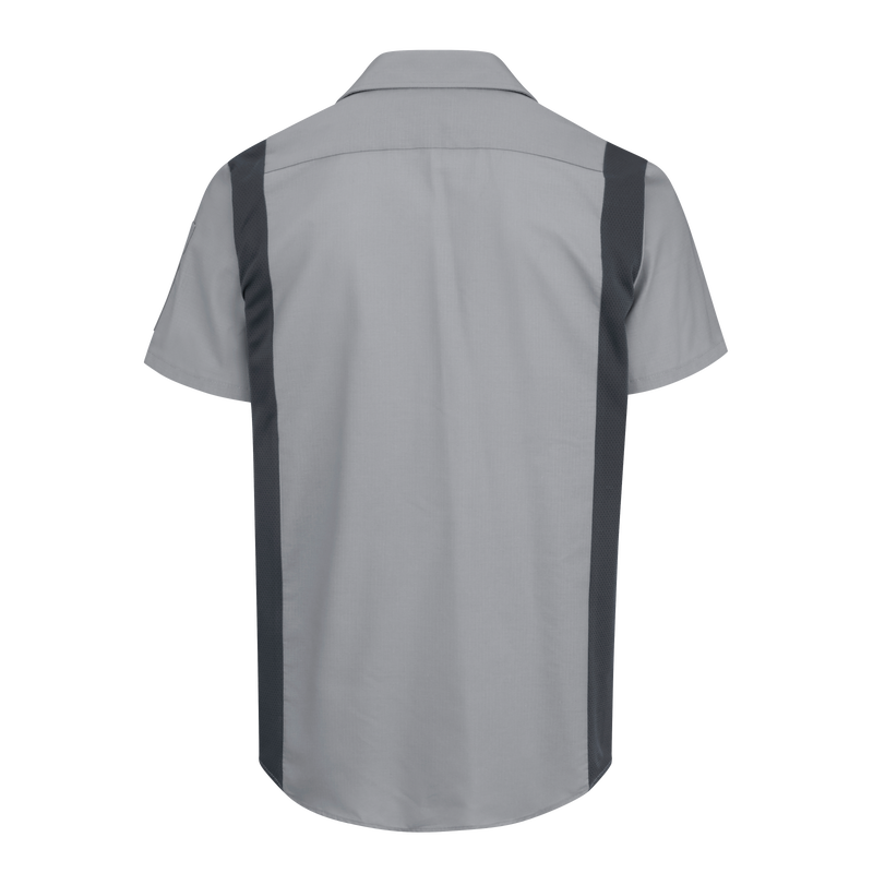 Men's Short Sleeve Performance Plus Shop Shirt With Oilblok Technology image number 1