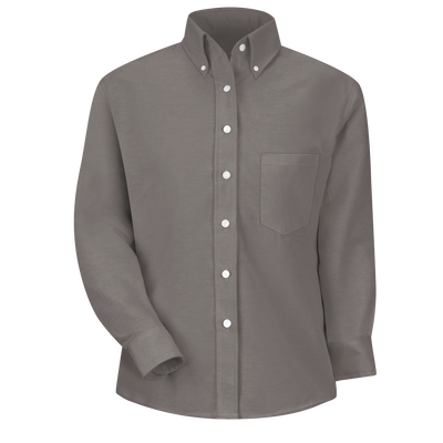 Women's Long Sleeve Executive Oxford Dress Shirt