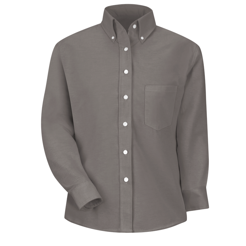 Women's Long Sleeve Executive Oxford Dress Shirt image number 1