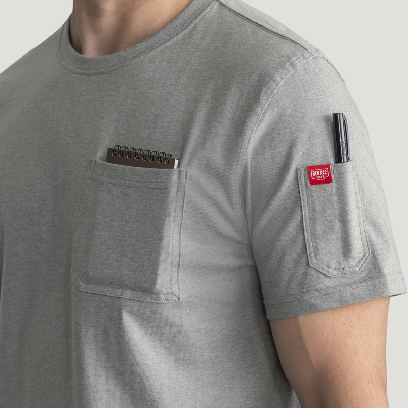 Men's Slim Fit Cotton Pocket T-Shirt image number 15