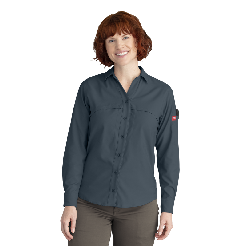 Women's Cooling Long Sleeve Work Shirt image number 11