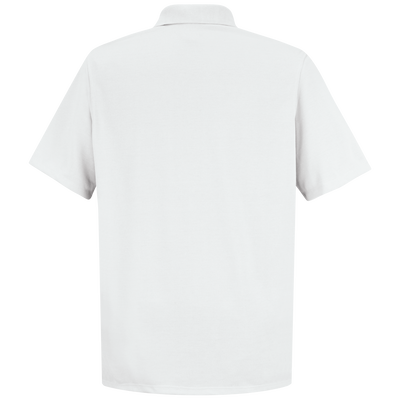 Men's Short Sleeve Spun Polyester Pocketless Polo