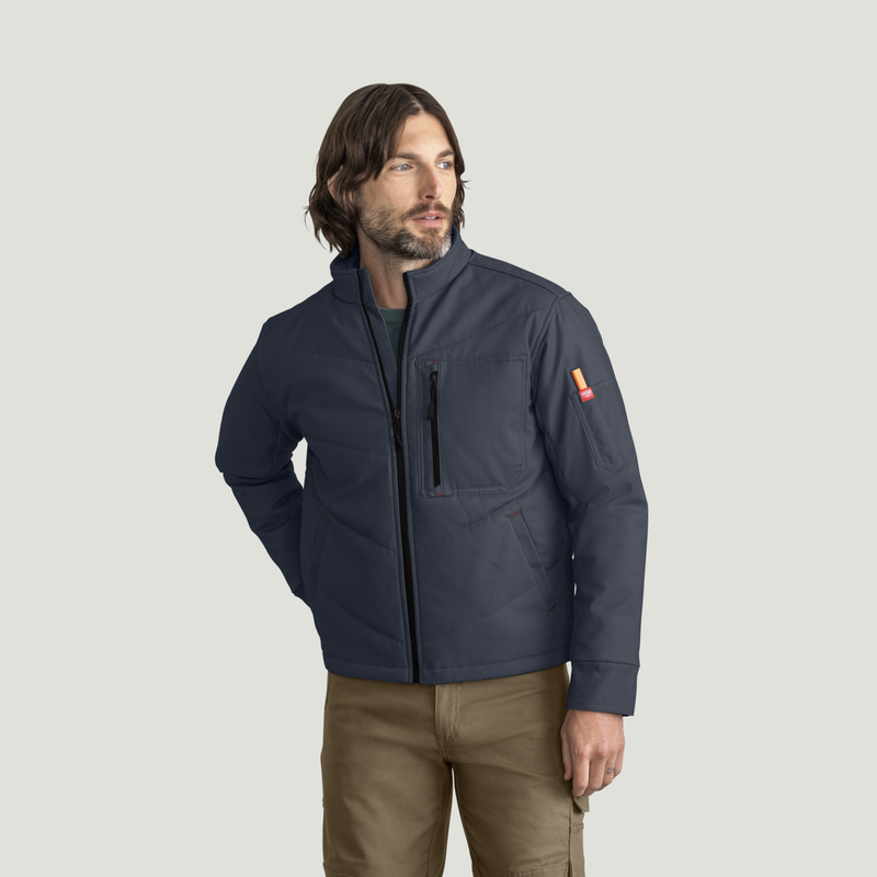 Men's Insulated Quilted Work Jacket image number 1