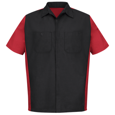 Men's Short Sleeve Two-Tone Crew Shirt