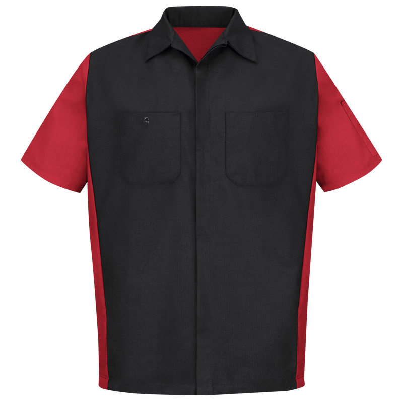 Men's Short Sleeve Two-Tone Crew Shirt image number 0